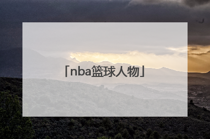 「nba篮球人物」NBA篮球人物纪录片中文